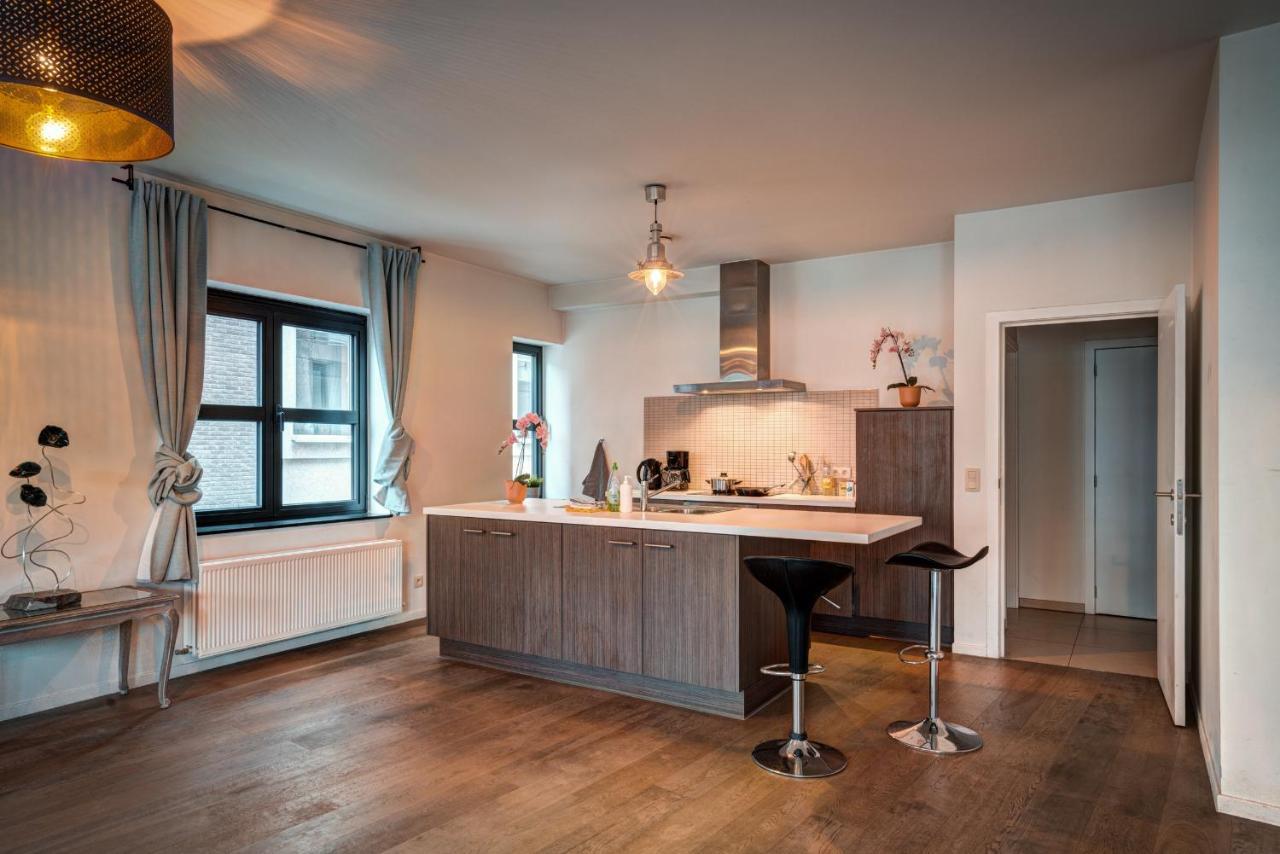 Theater Lodge Apartment In Heart Of Antwerpen Exterior foto